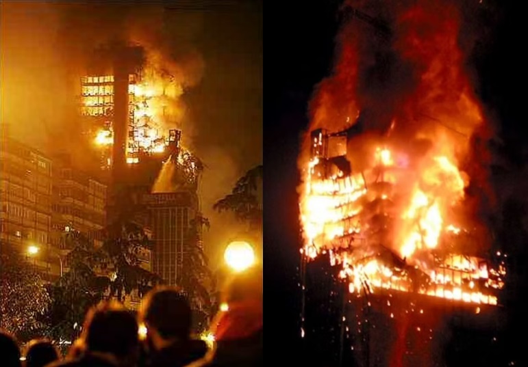Madrid Windsor Building Fire