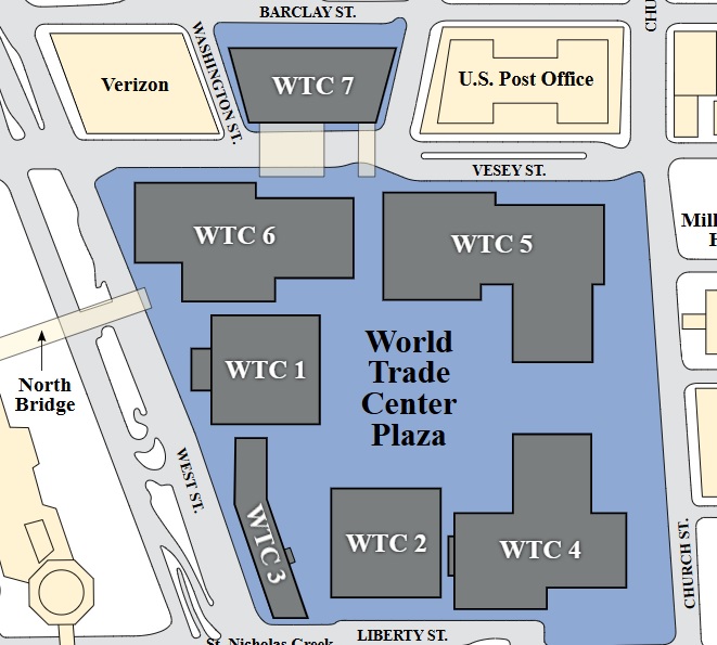 WTC Complex Diagram