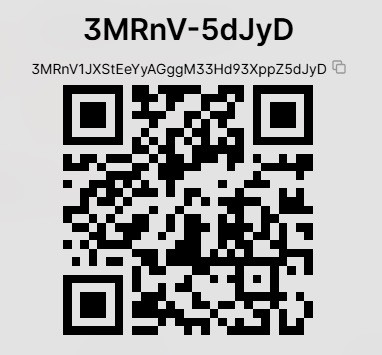 Bitcoin QR code
