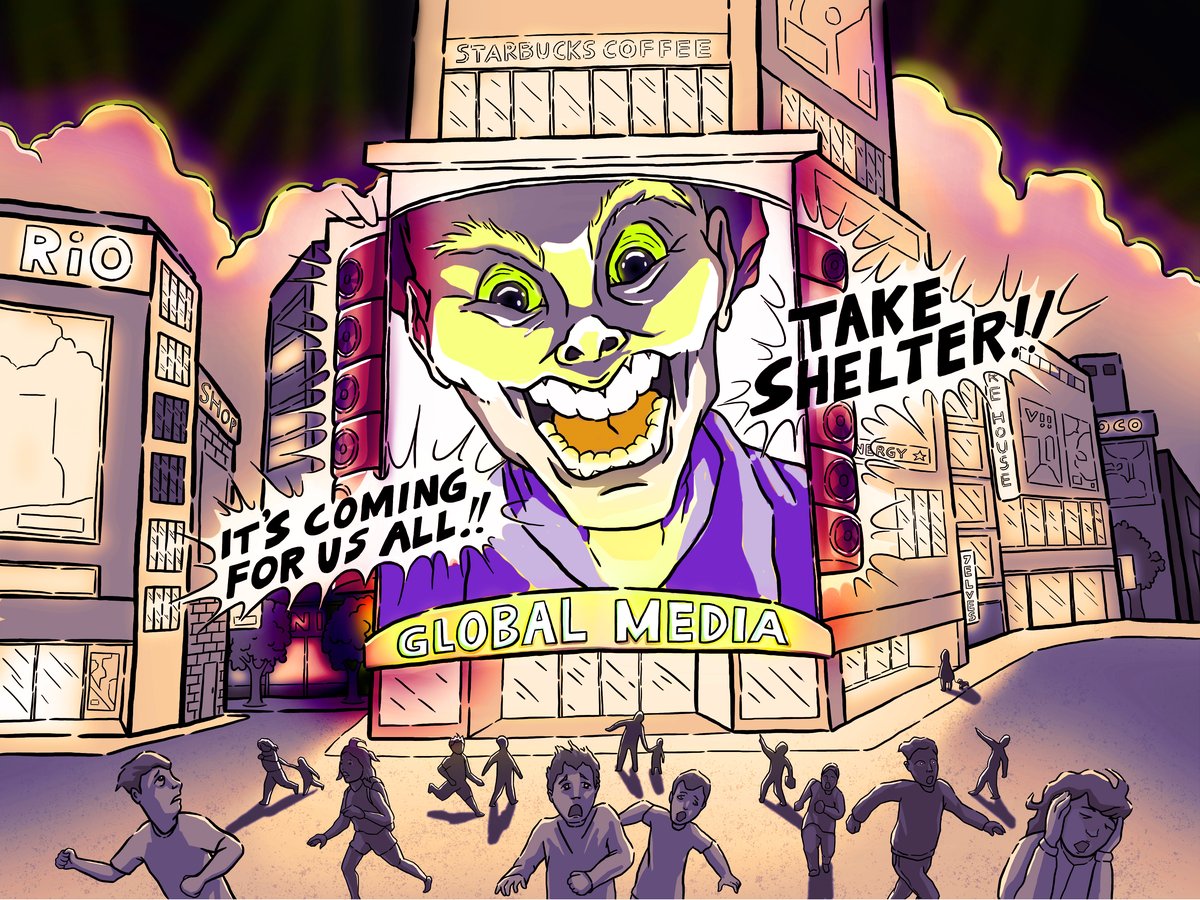 Wall of Fear illustration by Nikki Fonacier